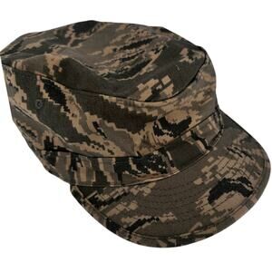 Military issued hat size 7 3/8 Air Force Cap Utility Camouflage Digital